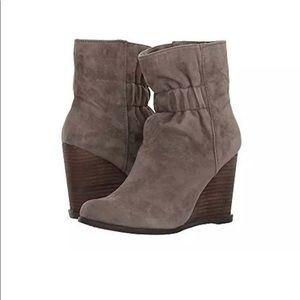 BNIB Splendid Women's Rebecca Boot Smoke Suede 8.5